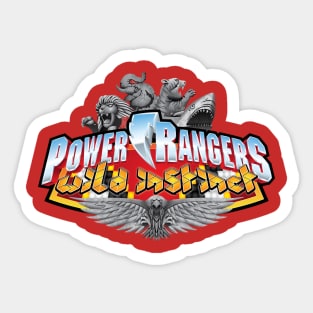 Power Rangers: Wild Instinct Sticker